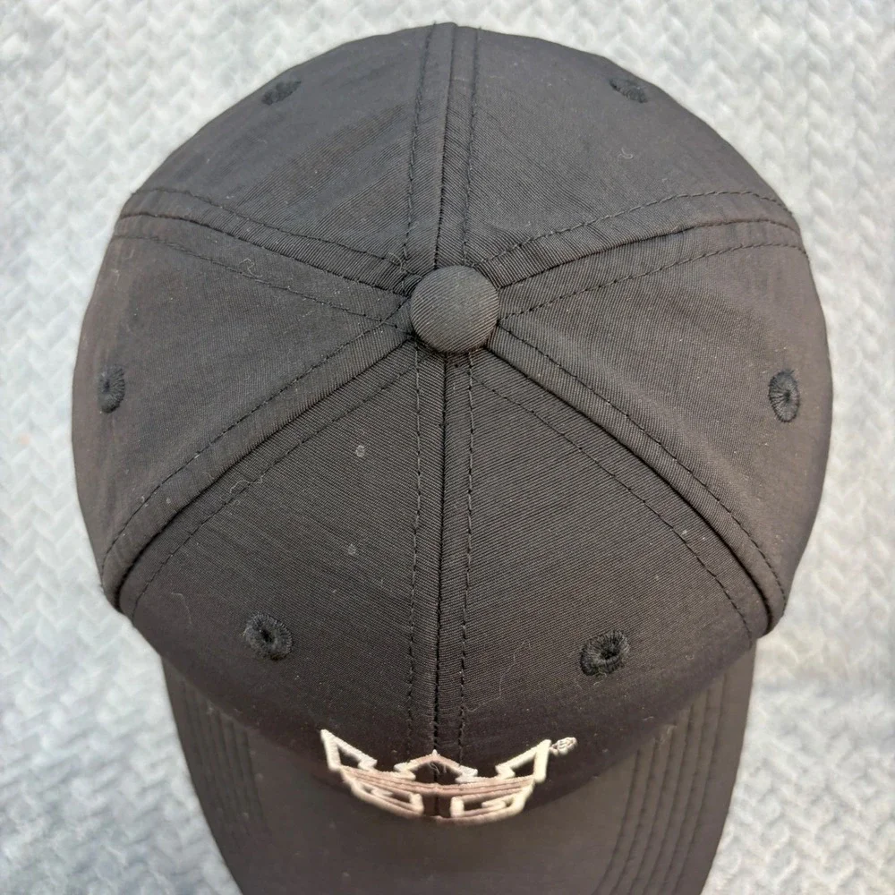 Royal Caribbean International Black Baseball Cap Adjustable Cruise Hat Logo